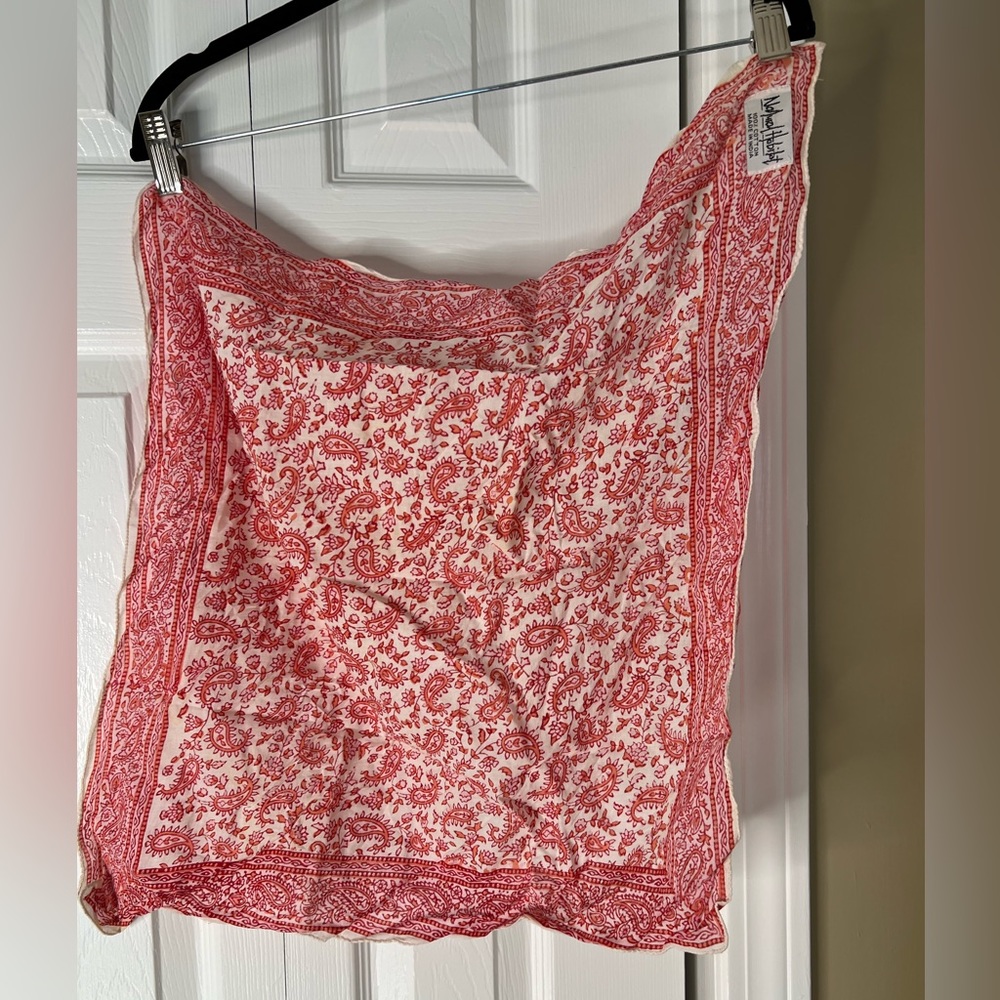 Natural Habitat Pink Paisley 100% Cotton Bandana